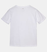 T-shirt blanc pailleté