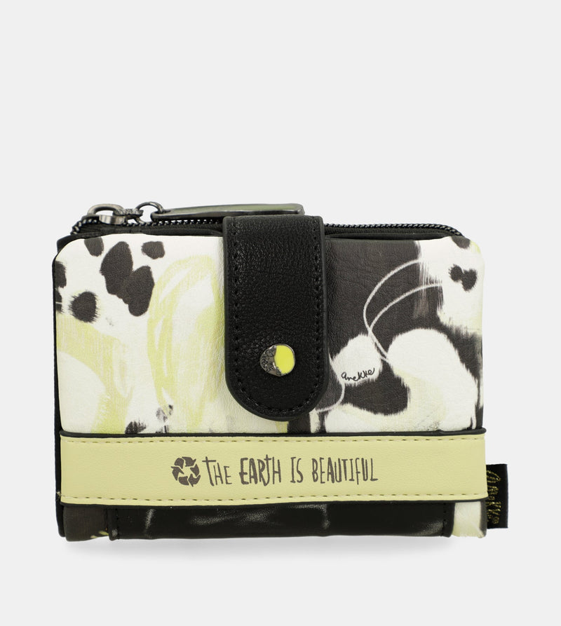 Petit portefeuille flexible RFID Nature Towanda