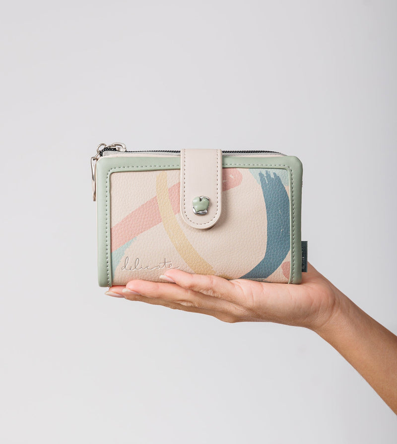 Portefeuille Alma RFID moyen souple