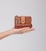 Portefeuille RFID petit format Flowers